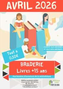 Braderie de livres + 15 ans