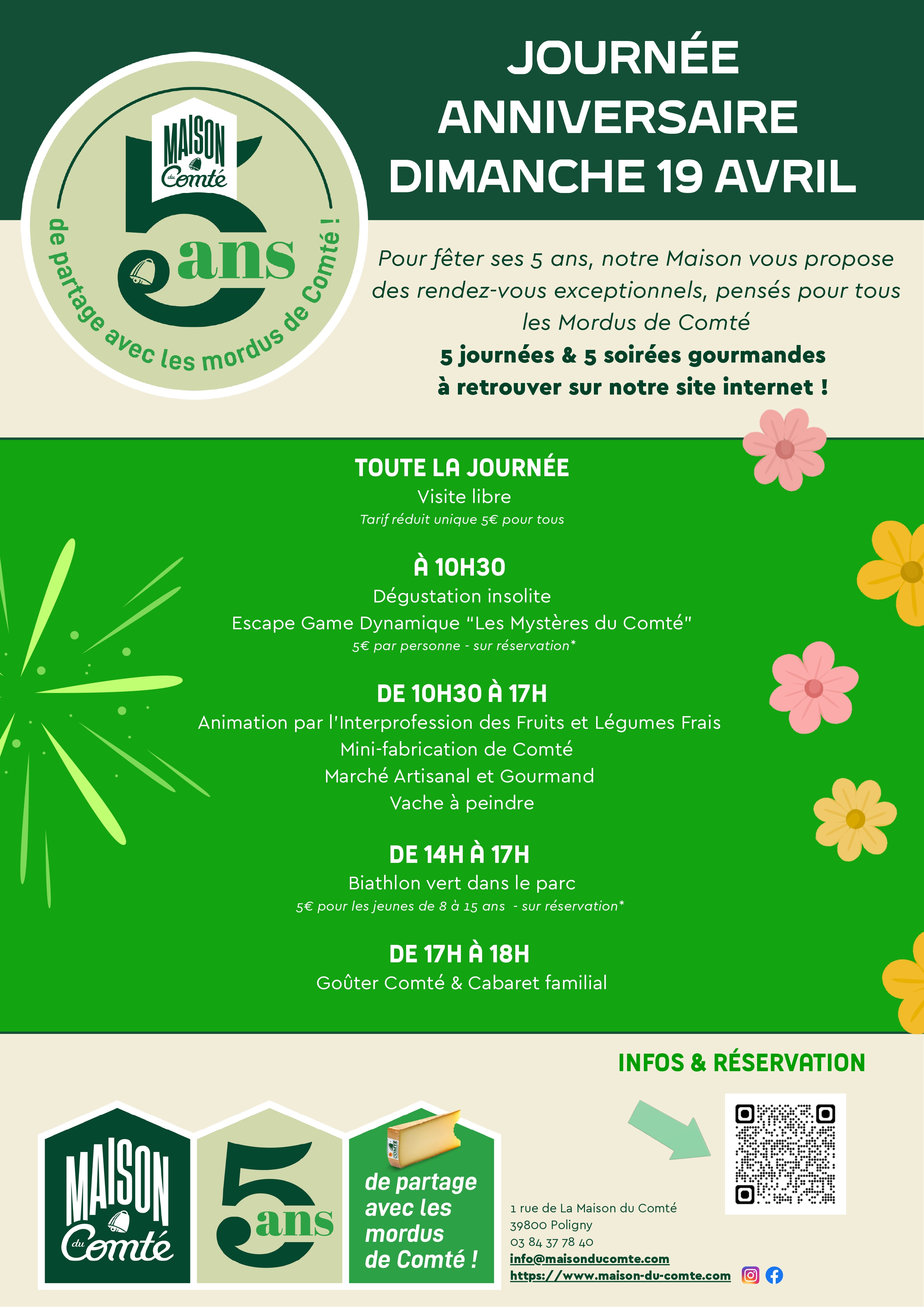 Les 5 ans de la Maison du Comté - Photo N°1