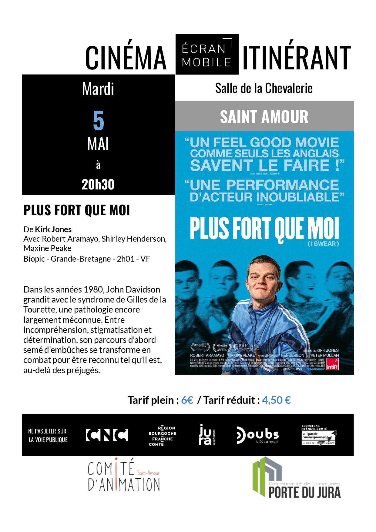 Cinéma itinérant 
- Walter Lapin 
- Plus fort que moi - Photo N°2