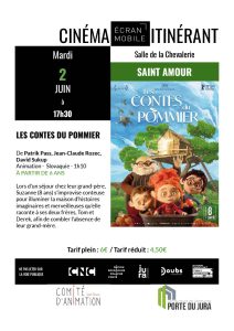 Cinéma itinérant 
- Les contes du pommier
- Sukkwan Island