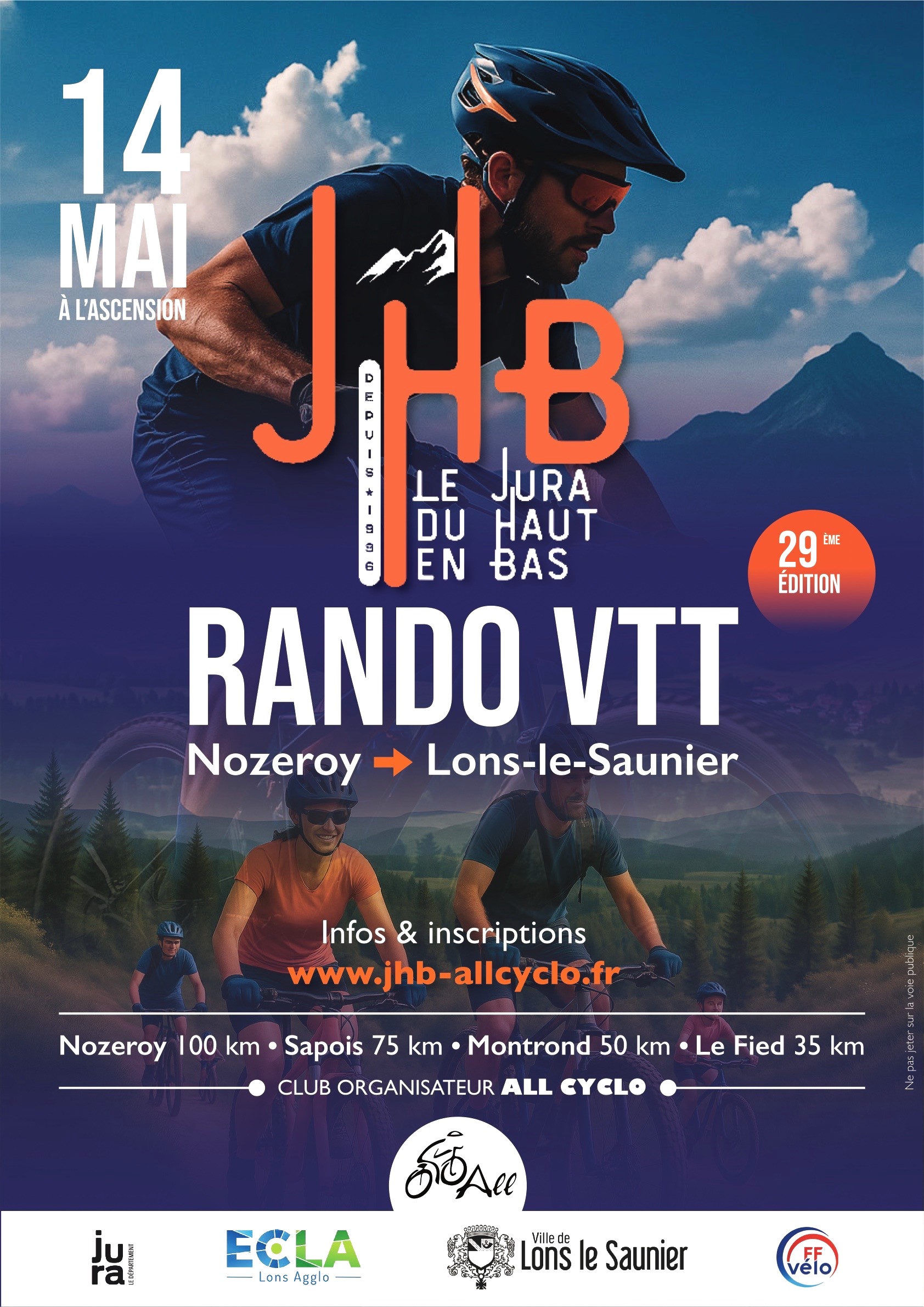Le Jura de haut en bas - 29ième édition