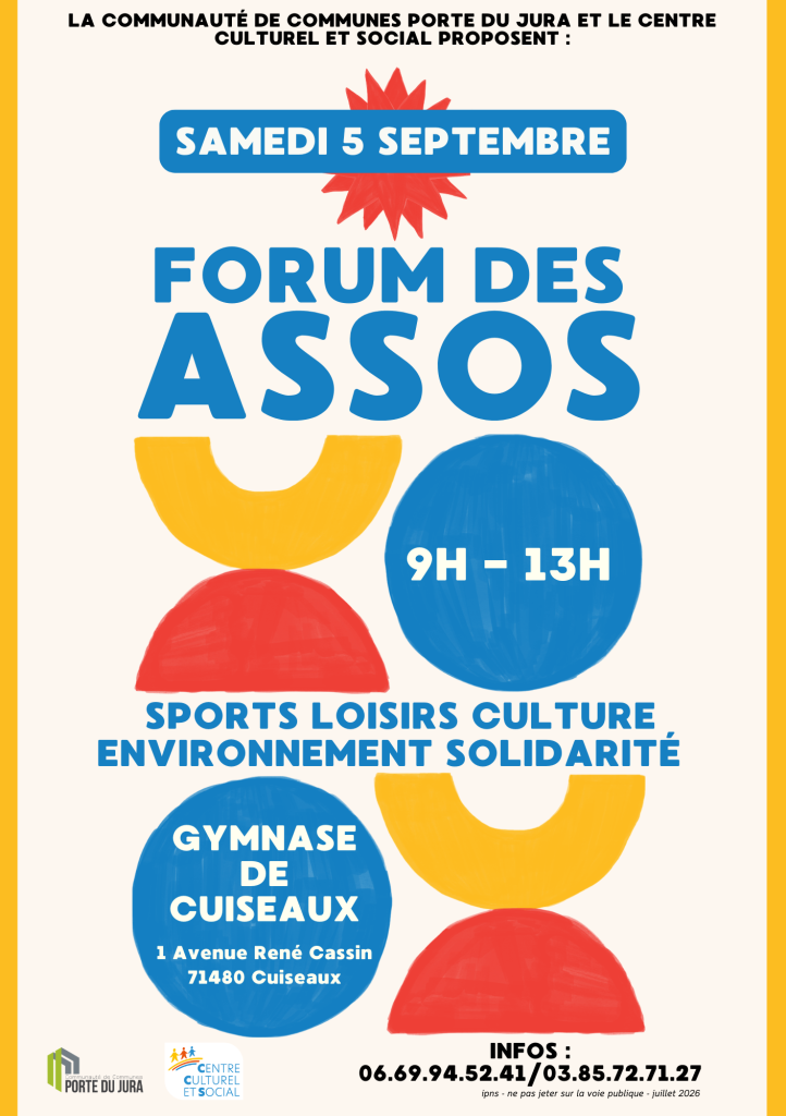 Affiche Forum des assos 2026