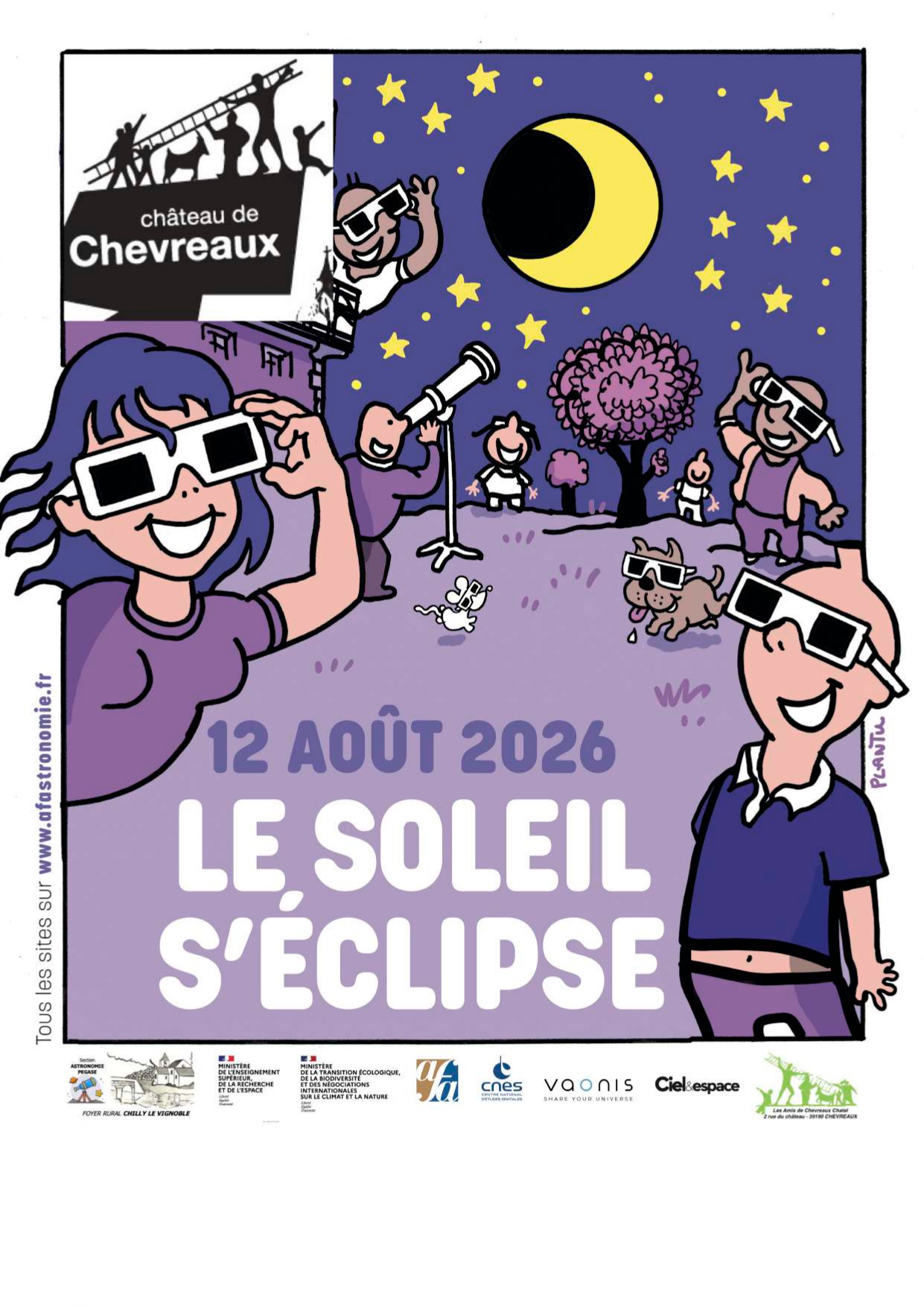 2 soirées d'astronomie au château de Chevreaux - Photo N°2