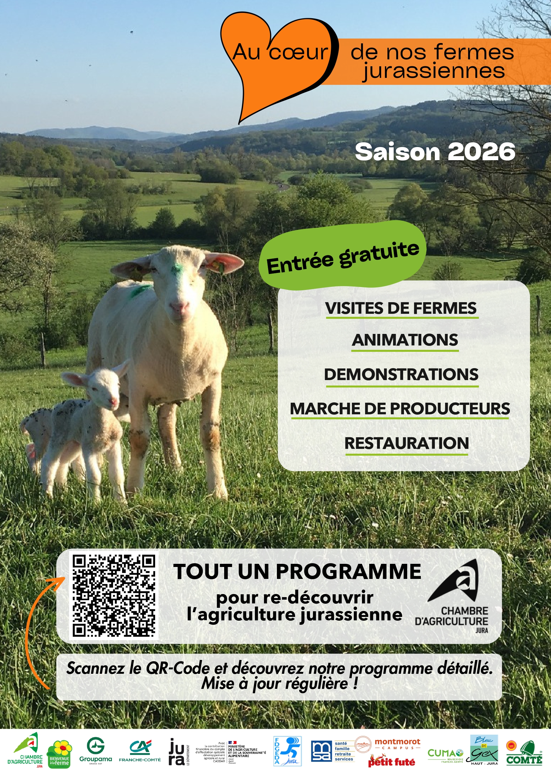 Au cœur de nos fermes jurassiennes 2026 - Photo N°2