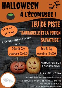 Halloween à l'Ecomusée !